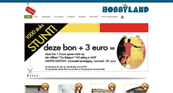 Desktop Screenshot of hobbyland.be